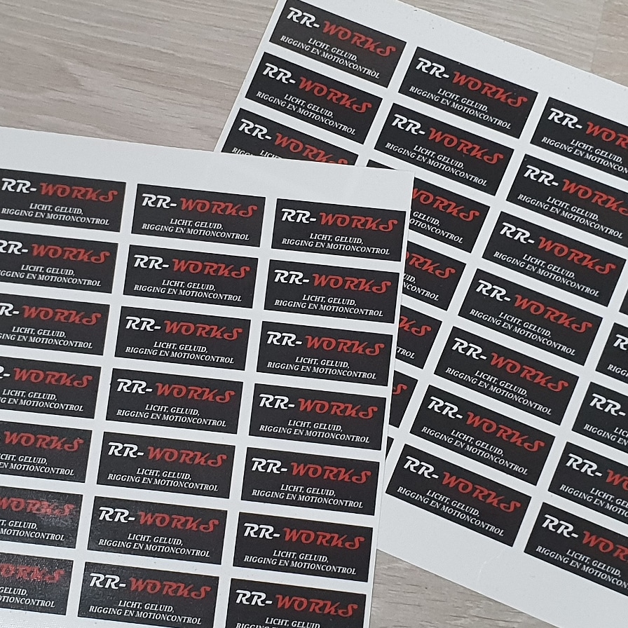 Categorie begroting Gewend aan Vinyl stickers – Printshop Easy Repro